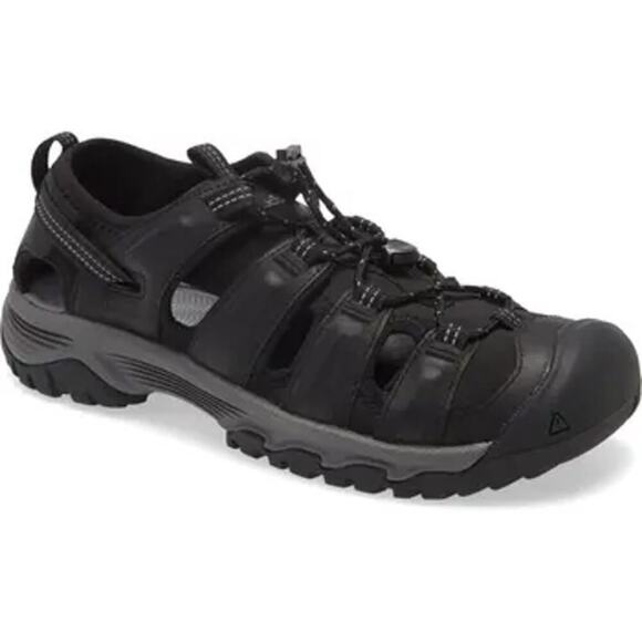 KEEN Targhee III Closed Toe Outdoor Hiking Trail Sandals Black Men\'s Size US 9